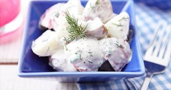 Sour Cream and Dill Potato Salad