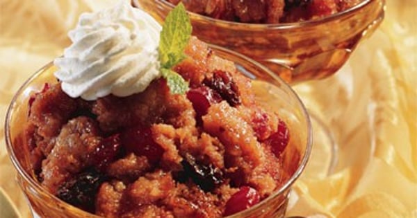 Cranberry Bread Pudding