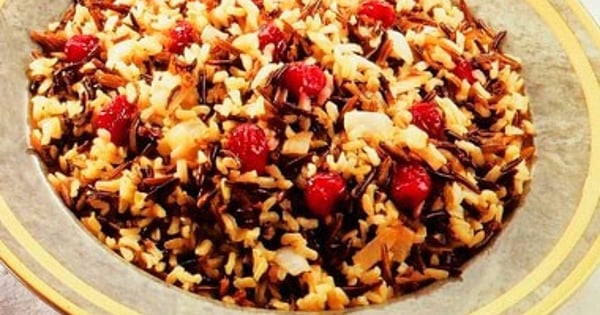 Wild Rice and Caramelized Onion Saute