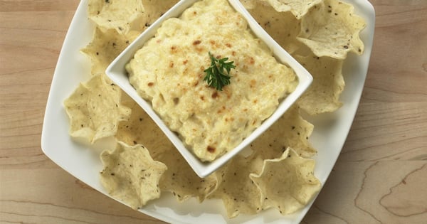 Hot Onion and Parmesan Dip