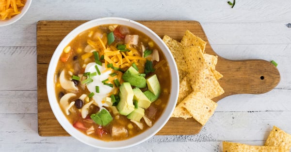Up a Notch: Southwest Style Chicken Noodle