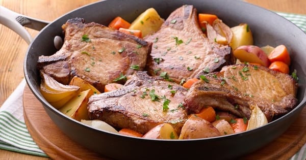 Pork Chop Skillet Dinner