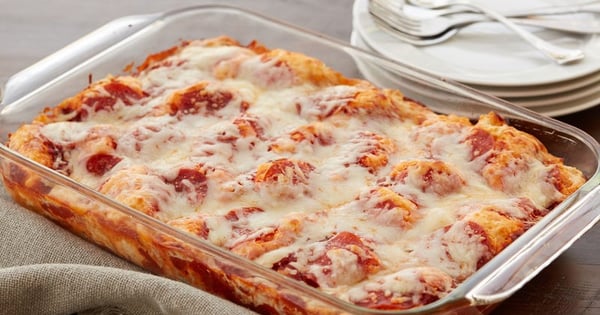 Pizza Biscuit Bake