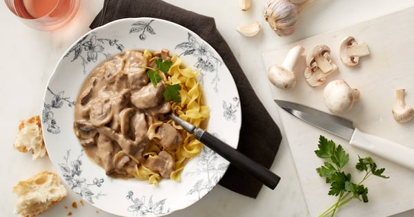 Classic Beef Stroganoff
