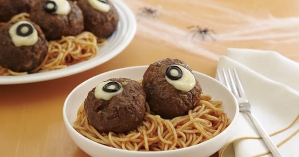 Spaghetti and "Oozing Eyeballs"