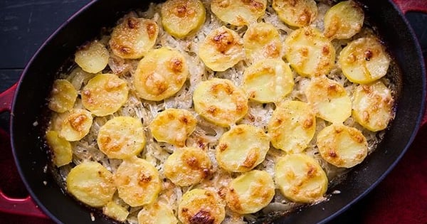 Onion Potato Gratin