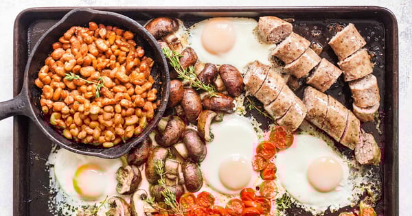 Sheet Pan English Breakfast Recipe