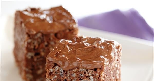 Frosted Chocolate Peanut Butter Treats