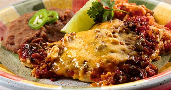 Green Chili-Baked Chicken