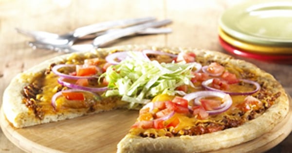 Cheeseburger Pizza
