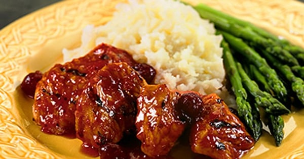 Orange-Cranberry Turkey Medallions