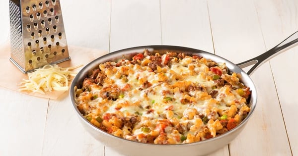 Cheesy Beef Skillet Dinner