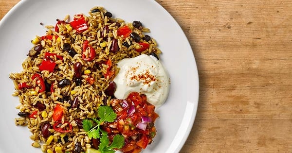 Spicy Beans and Grains