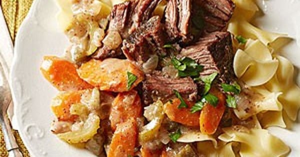 Slow Cooker German-Style Beef Roast