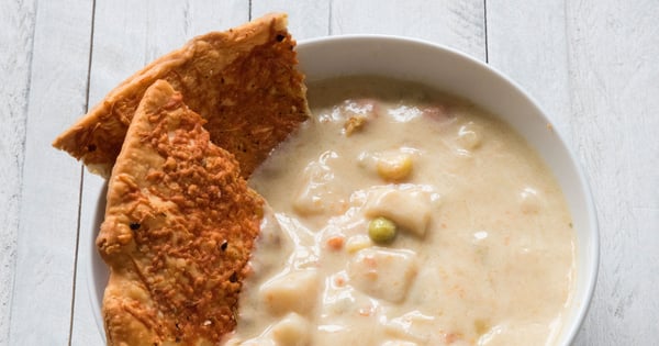 Cheesy Pie Crust Crackers