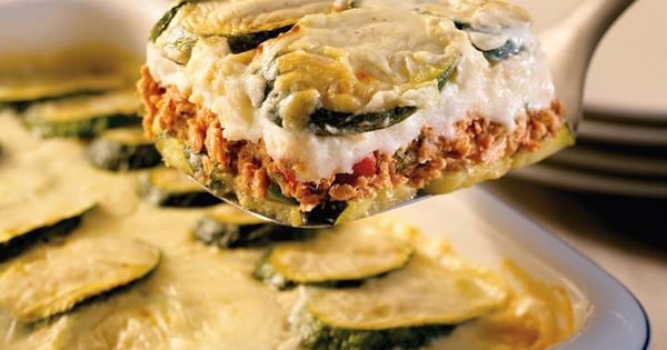 Salmon Zucchini Moussaka