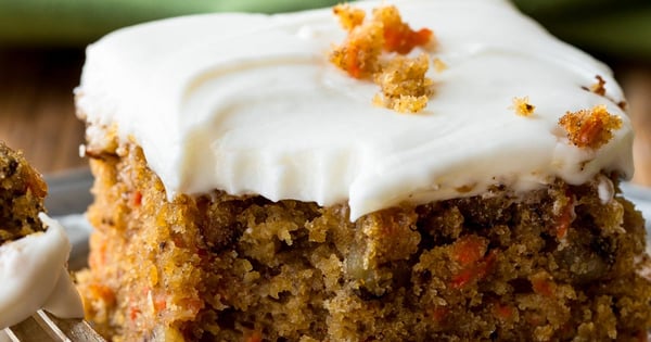 Pineapple Carrot Cake with Cream Cheese Frosting