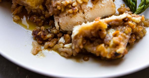 Walnut Crusted Chicken