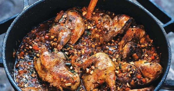 Saffron Rice with Partridges and Amontillado Sherry (Arroz con Perdiz)
