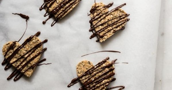 Dark Chocolate Chia Seed Granola Bars