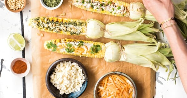 Grilled Corn, 4 Ways