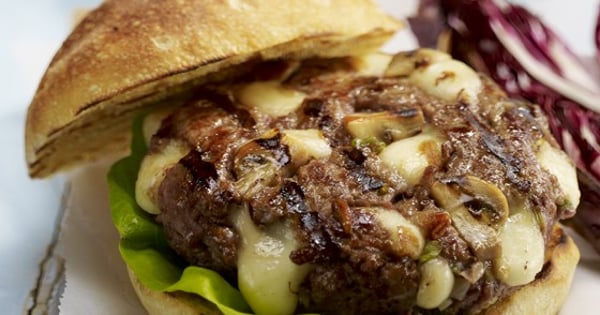 Mozzarellissima Mushroom Burger