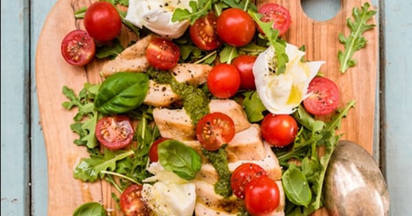 Reinvented Caprese Chicken