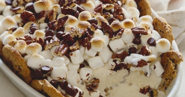 S'more Ice Cream Dessert