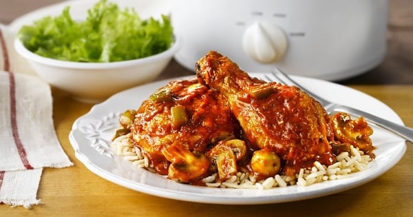 Slow Cooker Chicken Cacciatore