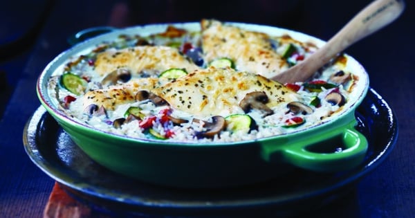 Italiano Chicken and Rice Bake