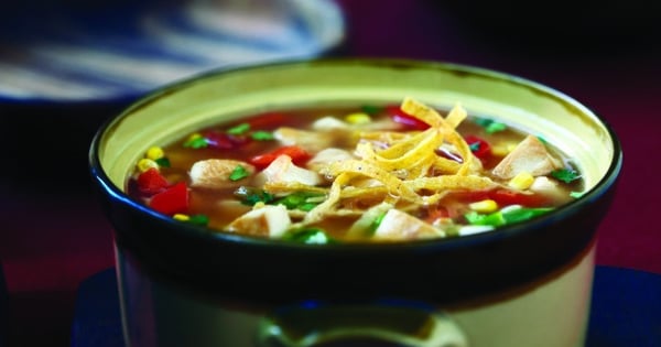 Hearty Chicken Tortilla Soup