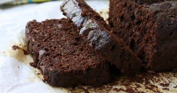 Double Chocolate Whole Wheat Zucchini Bread