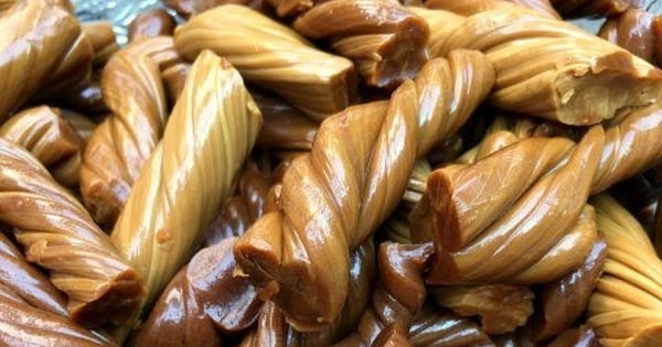 Molasses Pull Taffy Recipe from The Amazing Race Canada