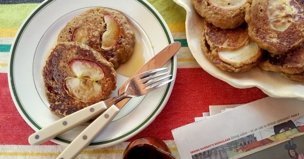 Apple Oatmeal Pancakes | Wholesome and Hearty Breakfast Fare