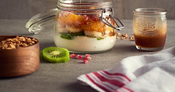 Ricotta and Spiced Honey Breakfast Bowl