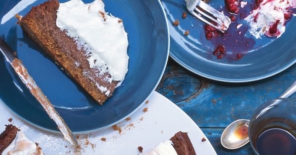 S'mores Cheesecake with Summer Berries