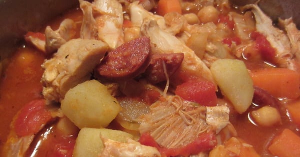 Chicken Stew, Spanish Style