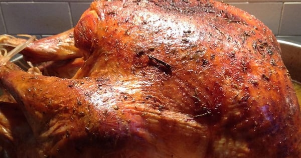Rosemary and Basil Roast Turkey