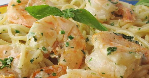 Prawn Linguine