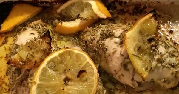 Garlic and Rosemary Chicken Breasts