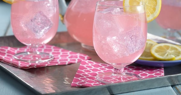 Pink Sparkling Punch