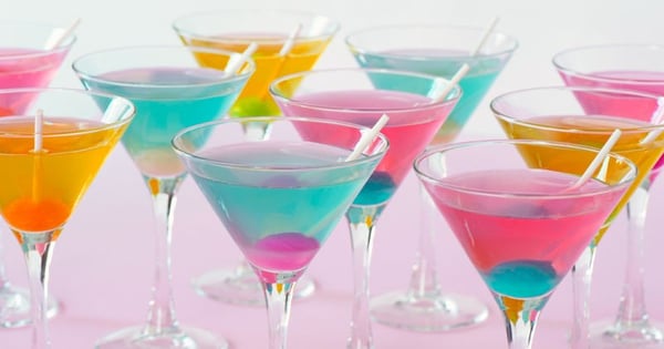 Blow Pop Martini Cocktails