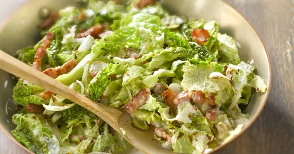 Green cabbage Liège-style