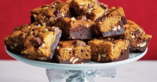 Chocolate Nut Cluster Brookies