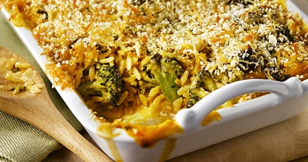 Cheesy Broccoli and Rice Casserole