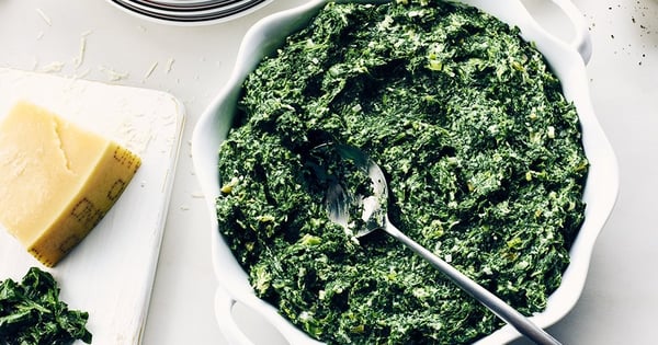 Easy Creamed Spinach