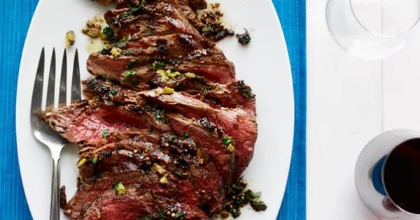 Olive-and-Spice-Rubbed Leg of Lamb