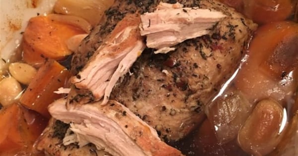 Garlic Pork Roast