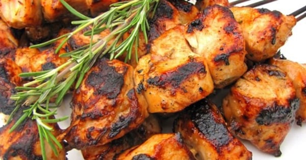 Rosemary Ranch Chicken Kabobs
