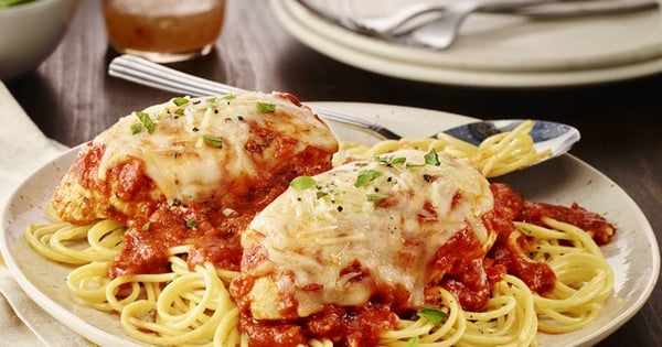 Spicy Tomato-Chicken Parmesan